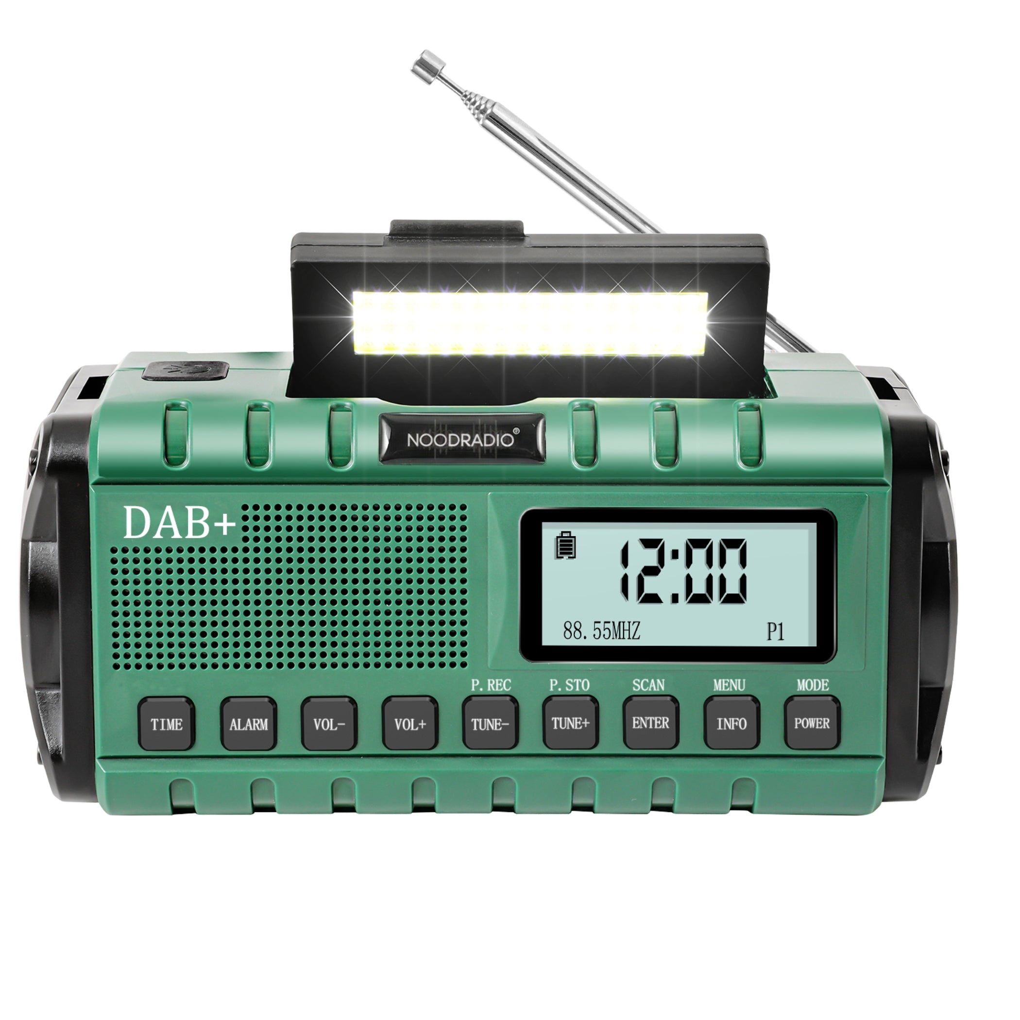 Multifunctionele DAB+ Noodradio 10.000mAh