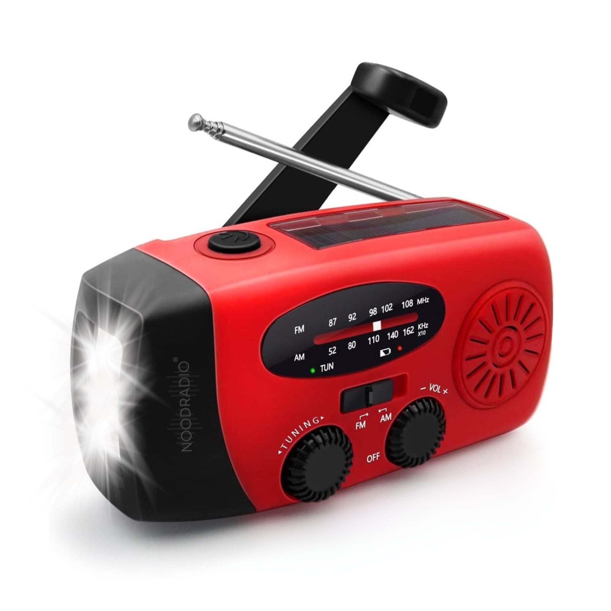 Noodradio Compact met ingebouwde Powerbank