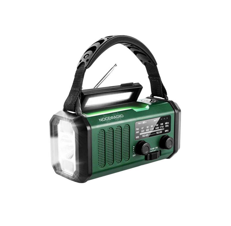 NOODRADIO Multifunctioneel met 10.000mAh
