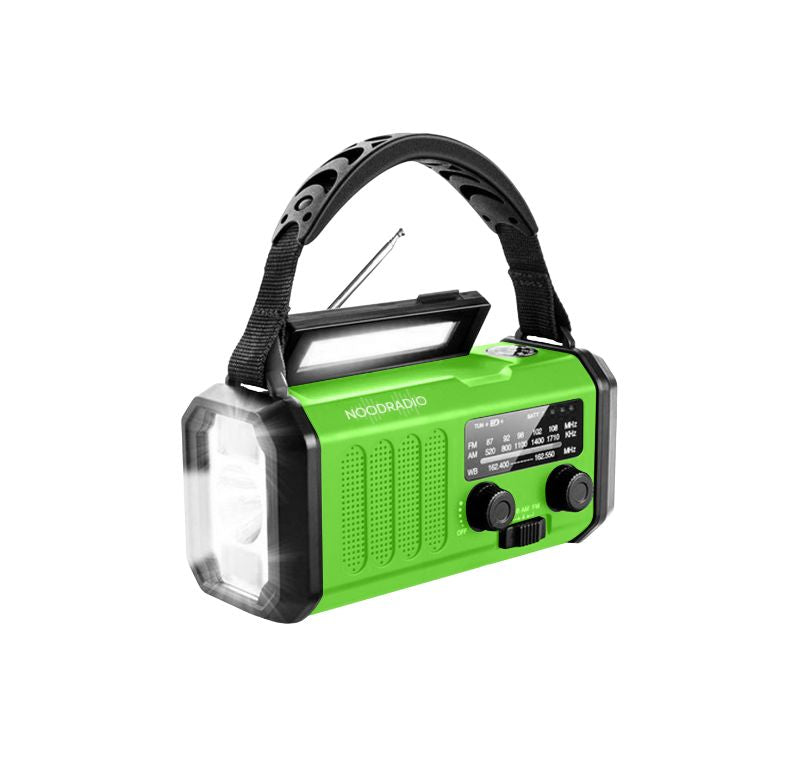 NOODRADIO Multifunctioneel met 10.000mAh