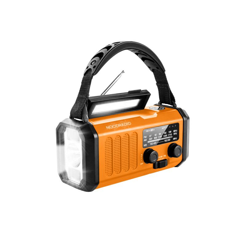 NOODRADIO Multifunctioneel met 10.000mAh